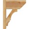 Ekena Millwork Balboa Slat Rough Sawn Outlooker, Western Red Cedar, 8"W x 16"D x 20"H OUT08X16X20BOA06RWR - alternate 2